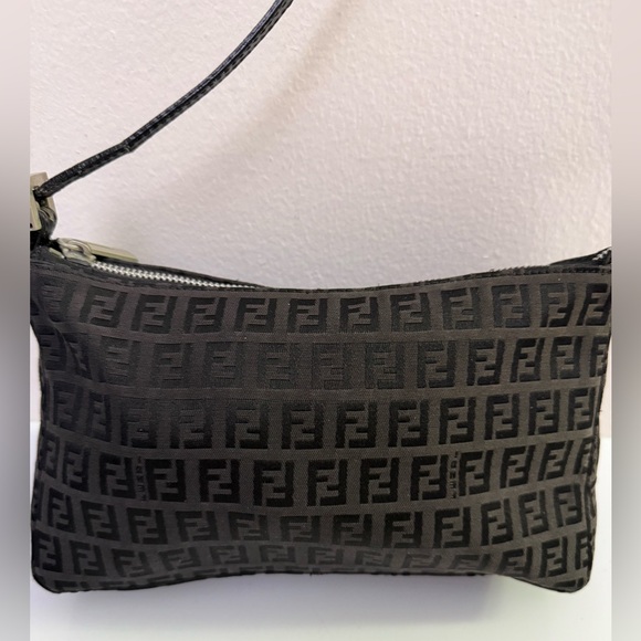 Vintage Fendi Mini Canvas Shoulder Bag - Picture 2 of 16